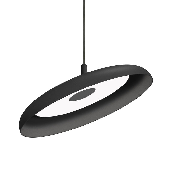 Nivel LED Pendant Light in Black/Black (Large).