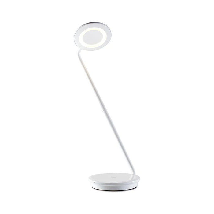 Pixo LED Table Lamp in Silver.
