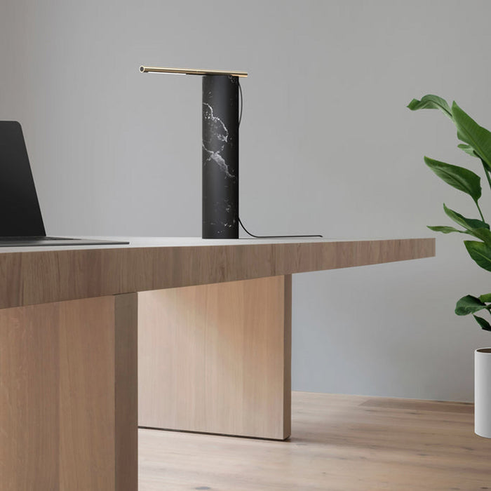 T.O LED Table Lamp in office.