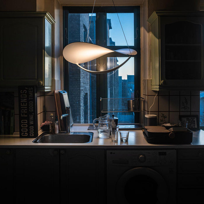 Plena LED Pendant Light in kitchen.