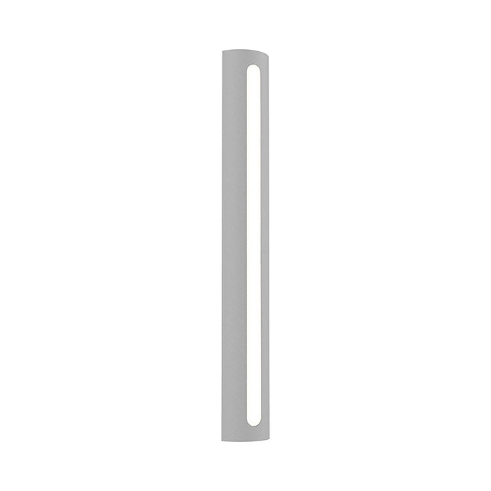 Porta™ Outdoor LED Wall Light in Large/Textured Gray.