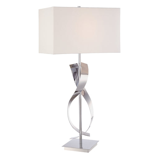 Portables P723 LED Table Lamp in Brushed Nickel.