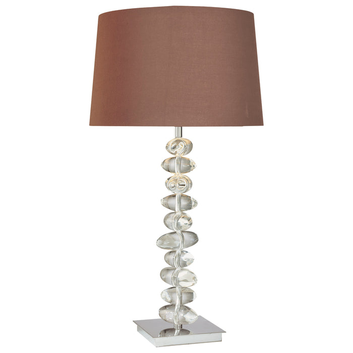 Portables P733 Table Lamp in Brushed Nickel.