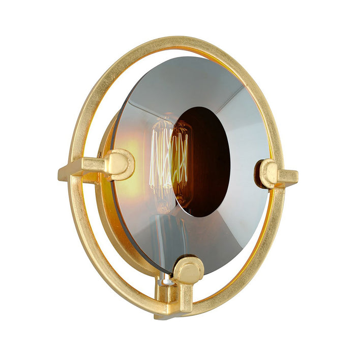 Prism Wall Light in Gold Leaf (Oval).