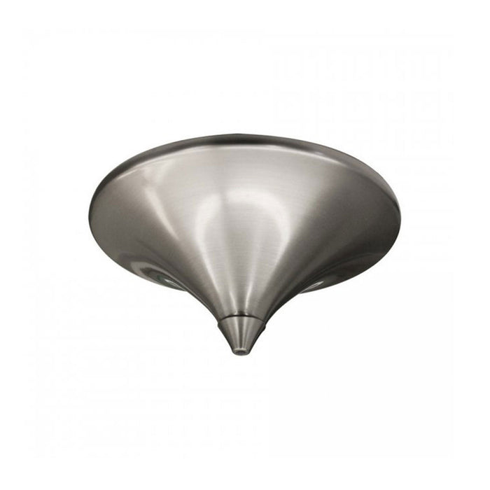 Quick Adjust 4.5 Inch Pendant Canopy in Brushed Nickel.
