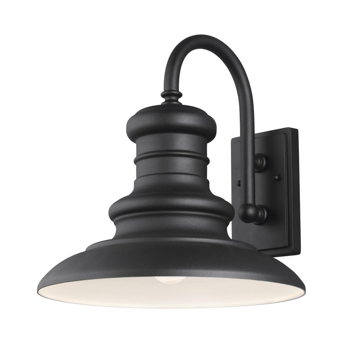 Redding Station Outdoor Wall Light in Large/Textured Black/Incandescent.