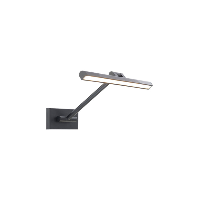 Reed LED Swing Arm Light in Small/Black.