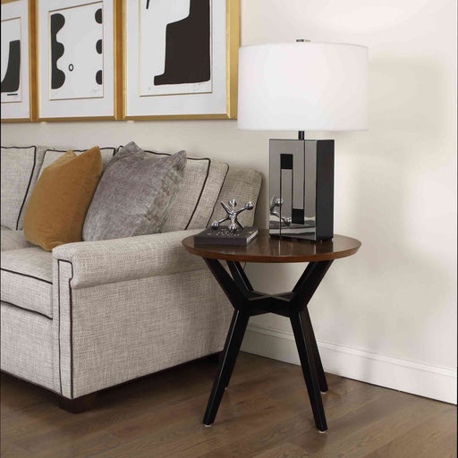 Blox Table Lamp in living room.