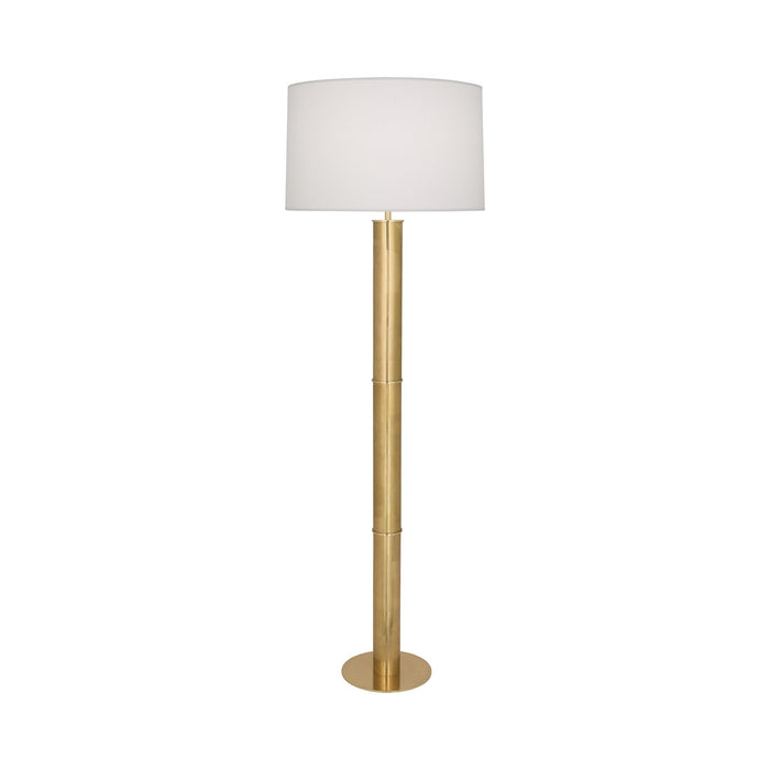 Brut Floor Lamp in Modern Brass.
