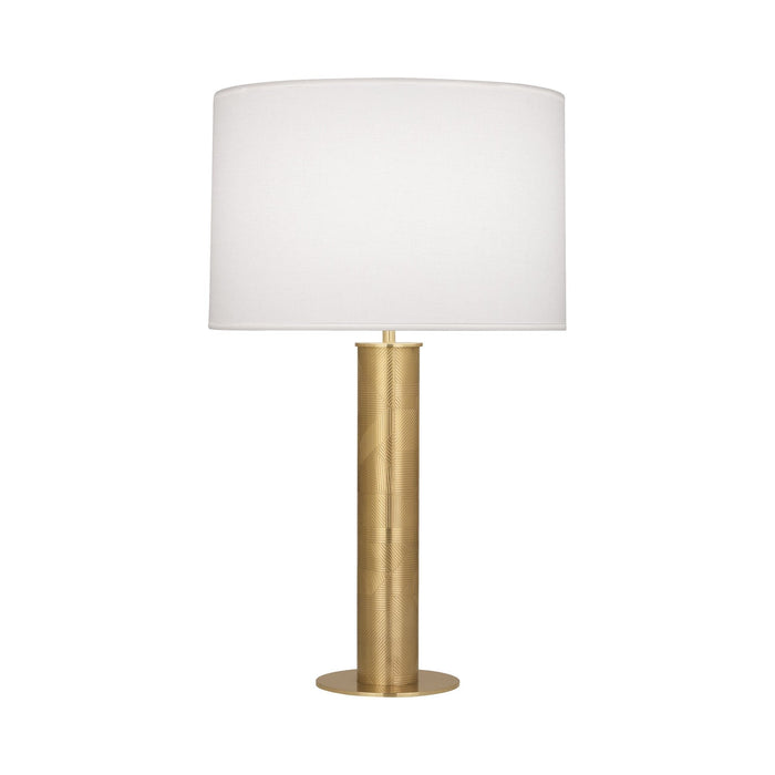 Brut Table Lamp in Modern Brass.