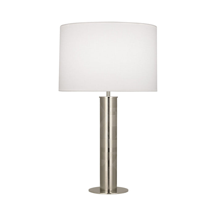 Brut Table Lamp in Polished Nickel.