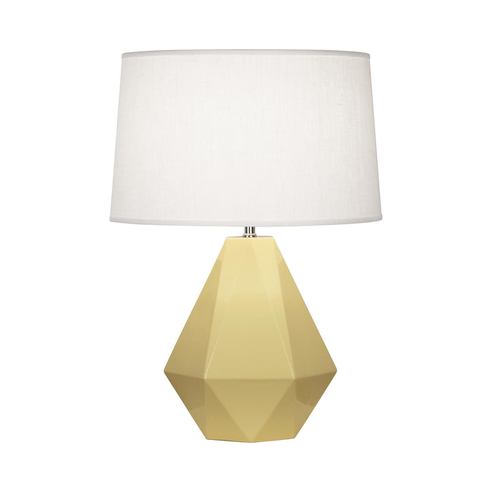 Delta Table Lamp in Butter.