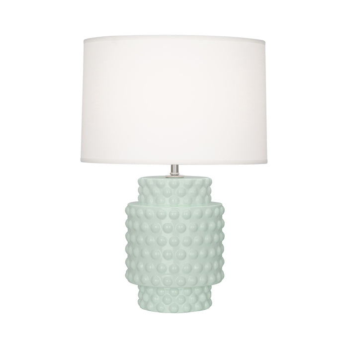 Dolly Table Lamp in Celadon/White (Small).