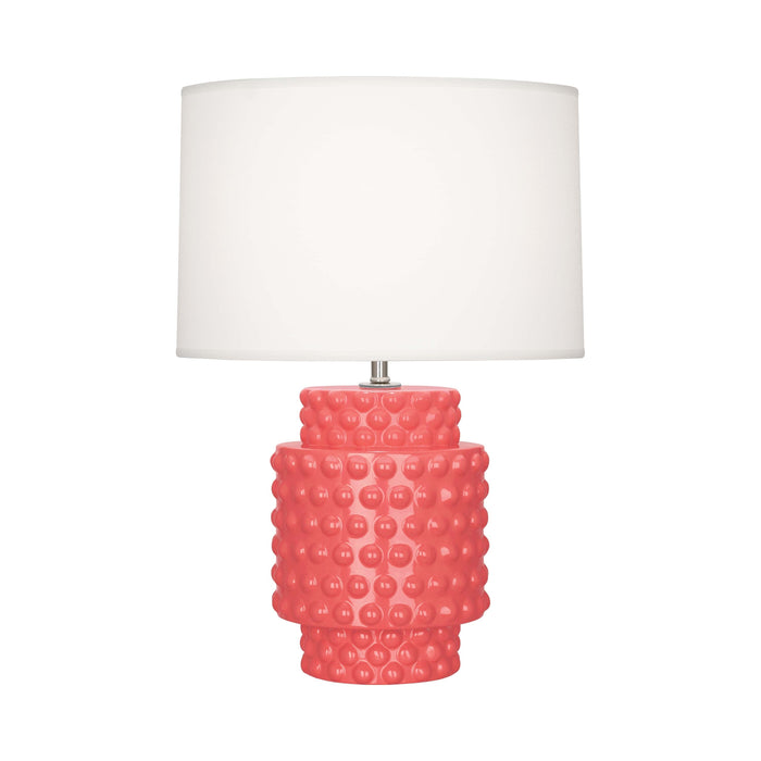 Dolly Table Lamp in Melon/White (Small).