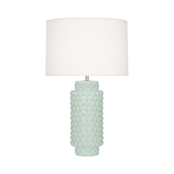 Dolly Table Lamp in Celadon/White (Large).