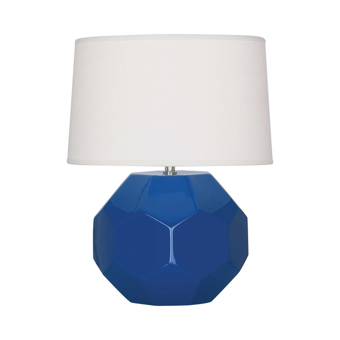 Franklin Table Lamp in Marine Blue (Large).
