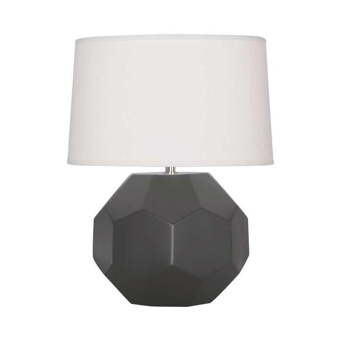 Franklin Table Lamp in Matte Ash (Large).