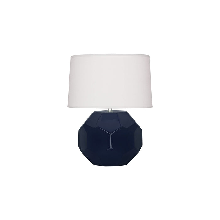 Franklin Table Lamp in Midnight Blue (Small).