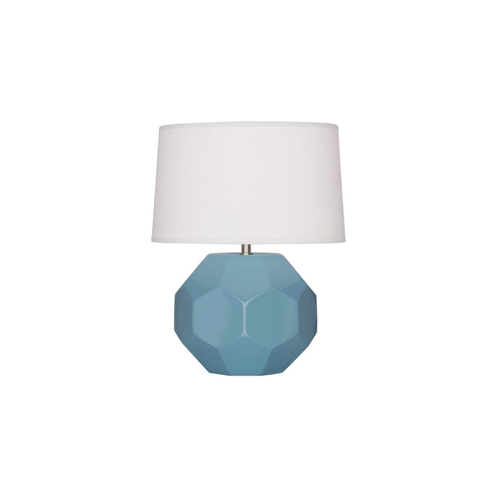Franklin Table Lamp in Steel Blue (Small).