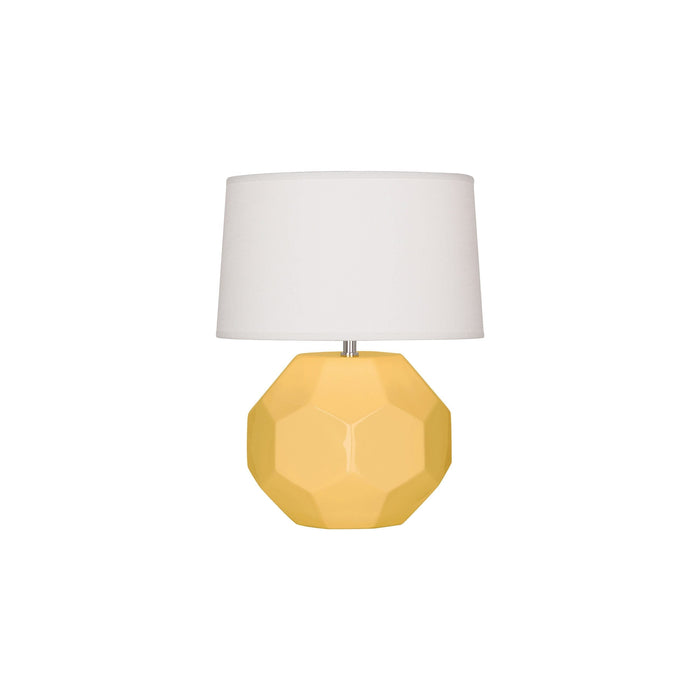 Franklin Table Lamp in Sunset Yellow (Small).
