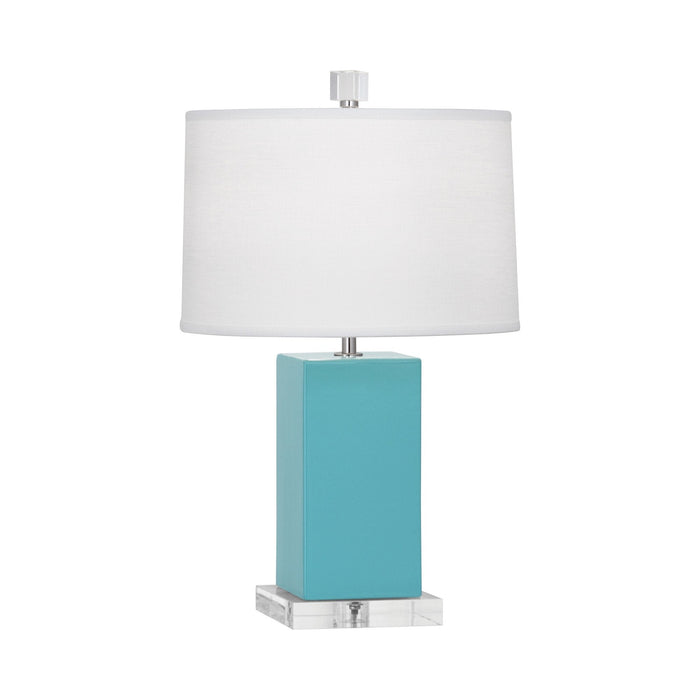 Harvey Table Lamp in Egg Blue (Small).