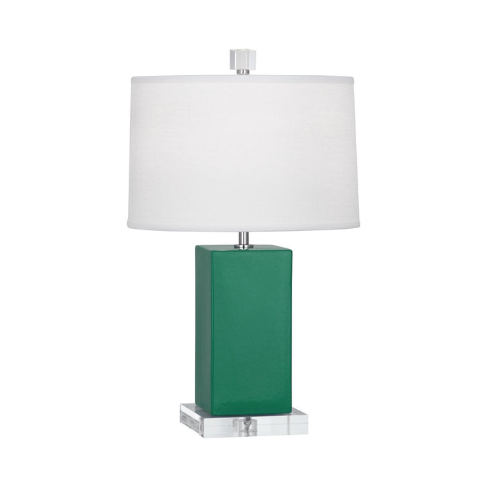 Harvey Table Lamp in Emerald (Small).