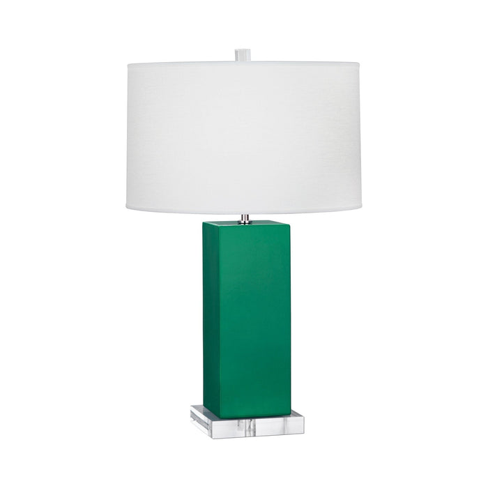 Harvey Table Lamp in Emerald (Large).