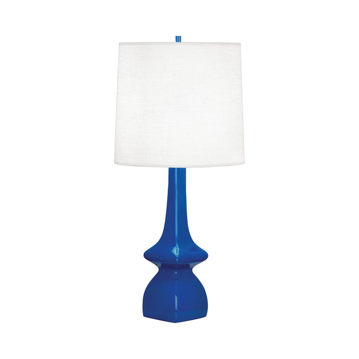Jasmine Table Lamp in Marine Blue.