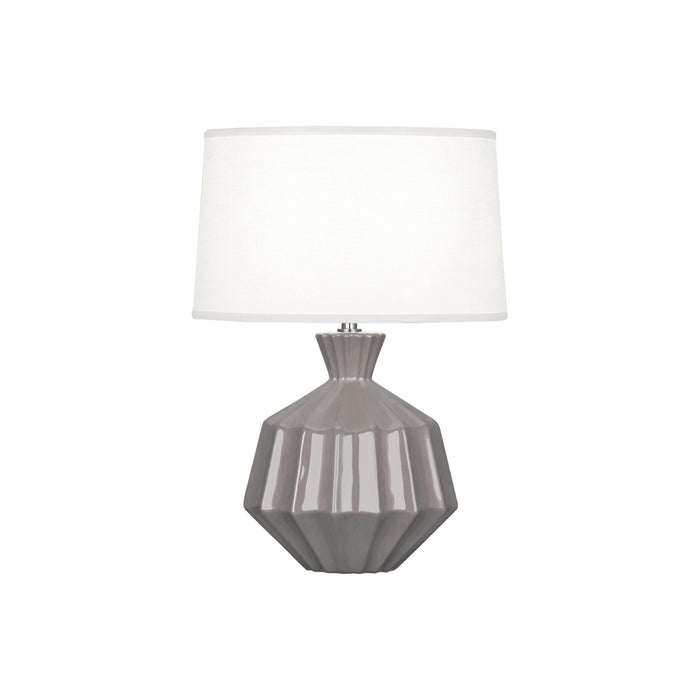 Orion Table Lamp in Smoky Taupe (Small).