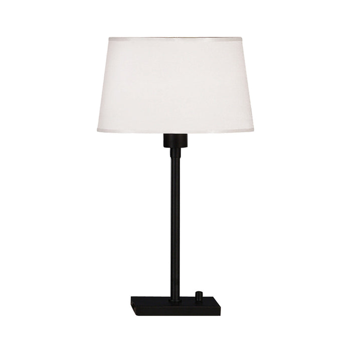 Real Simple Club Table Lamp in Matte Black.