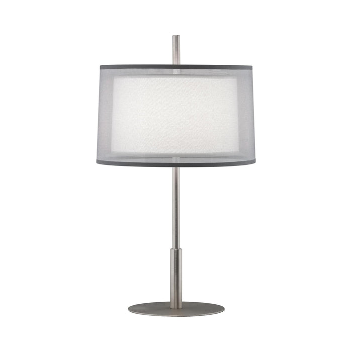 Saturnia Table Lamp in Stainless Steel (22.75-Inch).