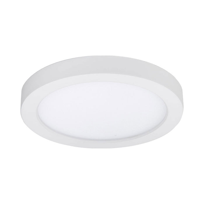 Round LED Ceiling/Wall Light in White (Small).