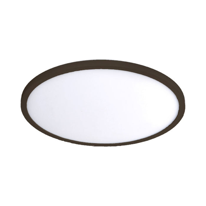 Round LED Ceiling/Wall Light in Bronze (Large).