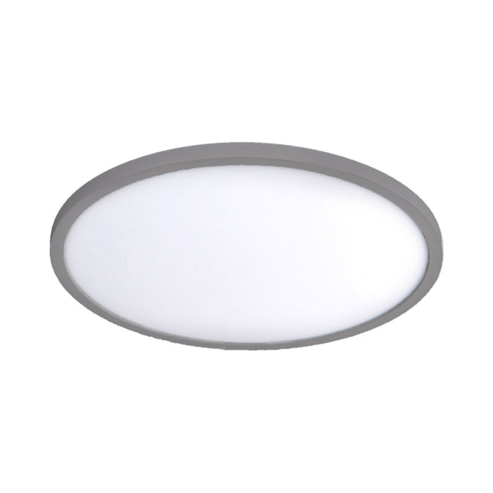 Round LED Ceiling/Wall Light in Brushed Nickel (X-Large).