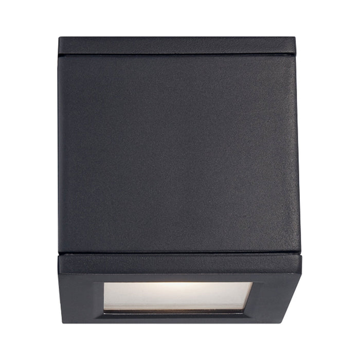 Rubix Outdoor LED Wall Light in Black (1-Light).