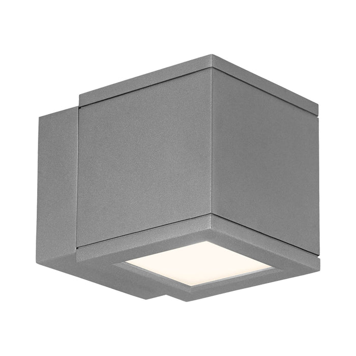 Rubix Outdoor LED Wall Light in Graphite (2-Light).