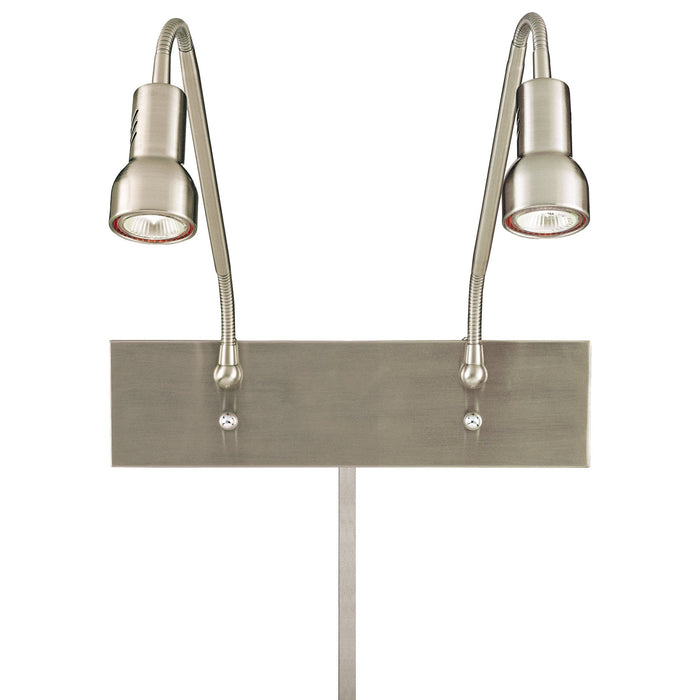 Save Your Marriage LED Wall Light in Brushed Nickel/2-Light.