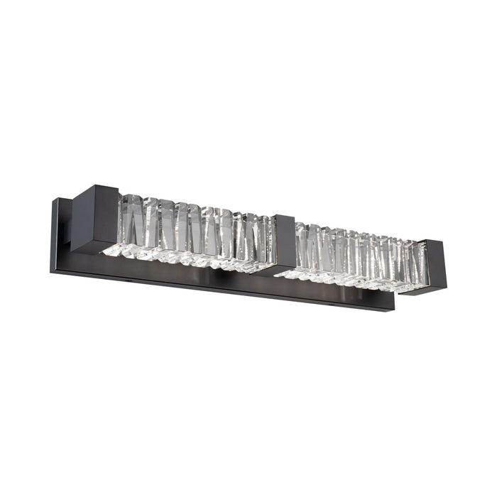 Guild LED Vanity Wall Light in Black (Small).