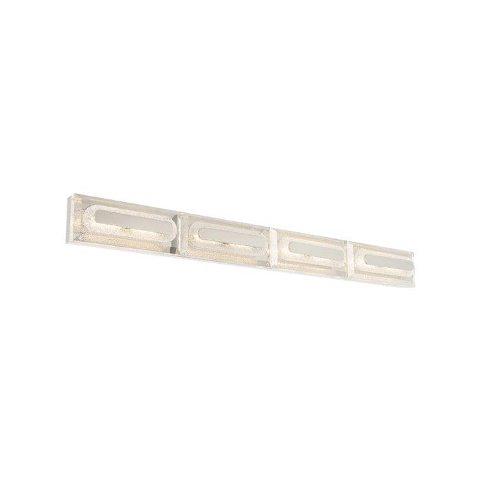 Soiree LED Vanity Wall Light in Polished Nickel (36-Inch).