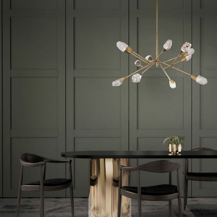 Synapse LED Pendant Light in dining room.
