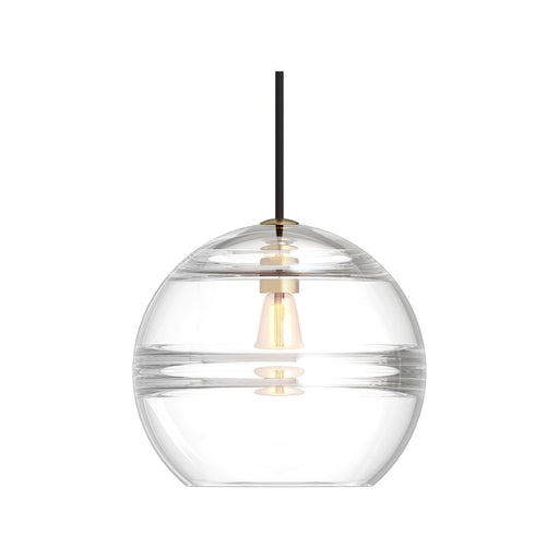 Sedona Pendant Light in Gold and Clear.