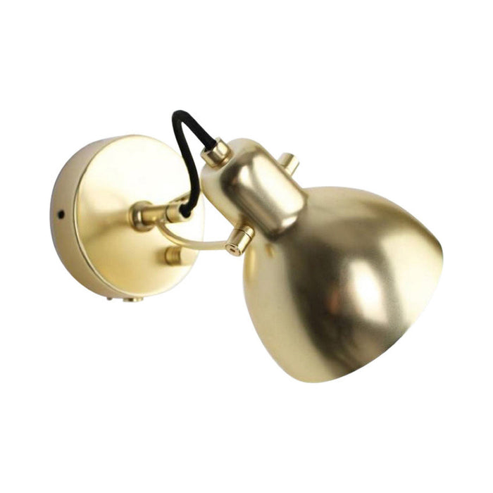 Laito Wall Light in Matte Brass.
