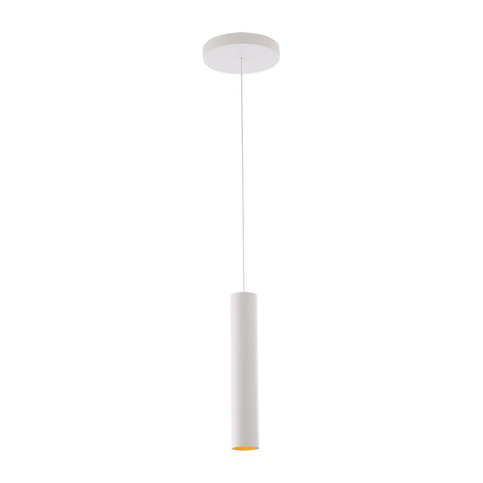 Silo LED Pendant Light in White/White (Small).