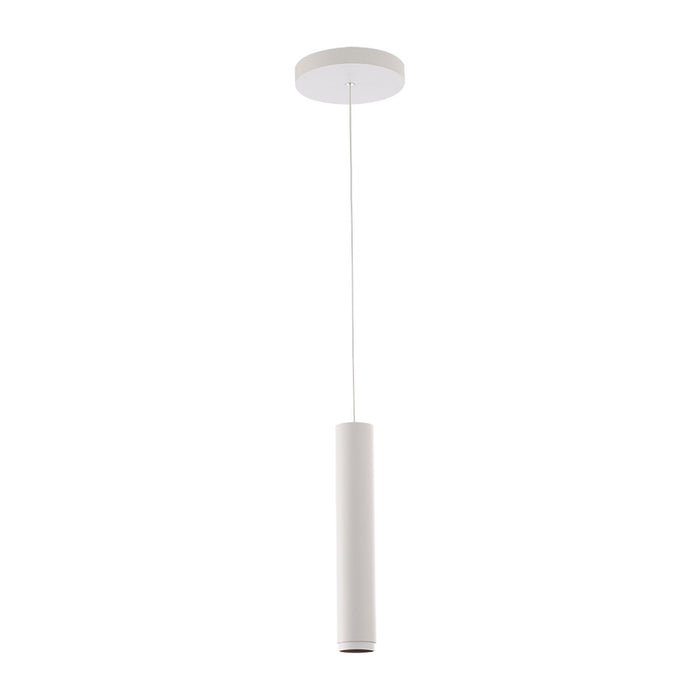 Silo LED Pendant Light in White/White (Large).