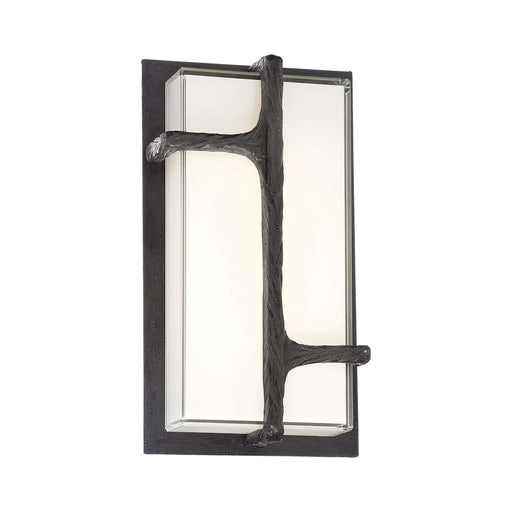 Sirato Outdoor LED Wall Light in Spanish Iron.