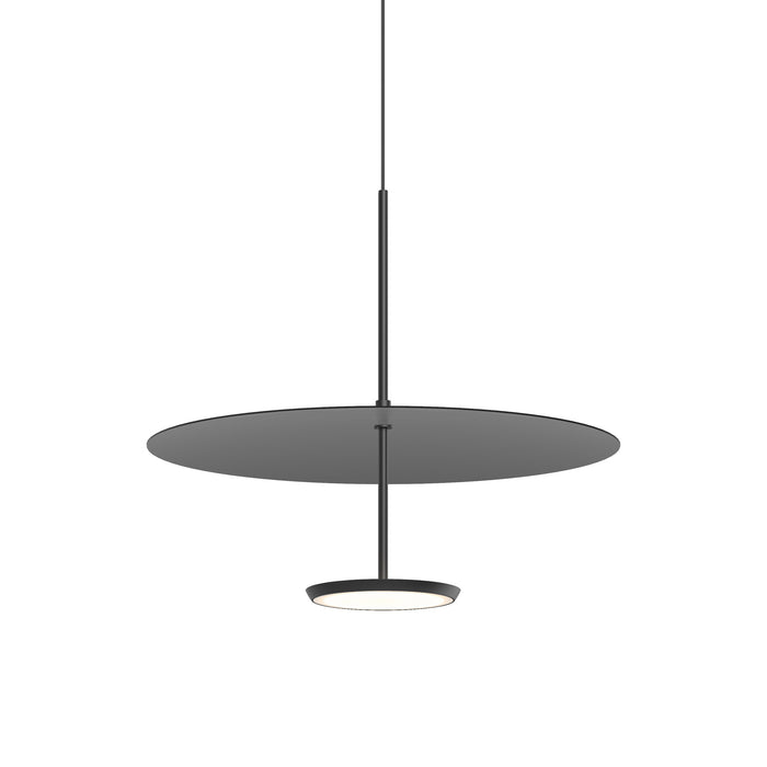 Sky Dome LED Pendant Light in Matte Black Matte Black (Small).