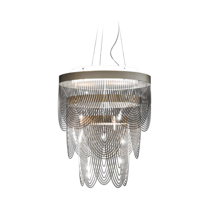 Ceremony LED Chandelier in Fume (Small).