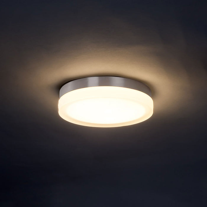 Slice LED Flush Mount Ceiling Light in Detail.