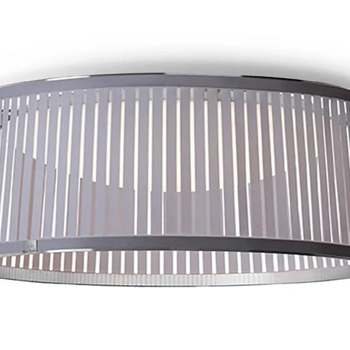 Solis LED Drum Semi Flush Mount Ceiling Light Detail.