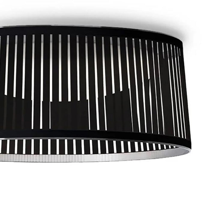 Solis LED Drum Semi Flush Mount Ceiling Light Detail.